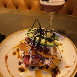 The Third Place - Tuna stack, chili oil avocado