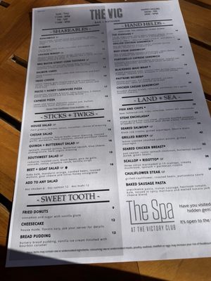 Menu photo 3 The Vic Bar + Kitchen Buckeye, AZ