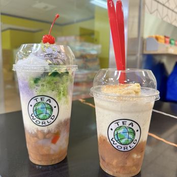 Tea World - Halo halo - Bubble Tea Near Me - South San Francisco, California Tea World - Halo halo - Bubble Tea Near Me - South San Francisco, California