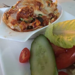 Union Jacks Bar & Grill - This is delicious! Vegetarian Lasagna