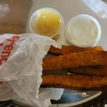 Original Bagel & Bialy - Originally Latke Fries with sour cream and applesauce - Delis Near Me - Buffalo Grove, Illinois Original Bagel & Bialy - Originally Latke Fries with sour cream and applesauce - Delis Near Me - Buffalo Grove, Illinois