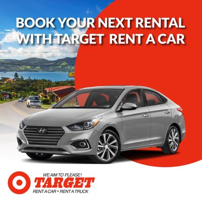 Budget-Friendly Cars & SUVs Rentals - At Target Rent A Car, we offer budget-friendly options with a wide selection of vehicles to suit any need. Our fleet includes fuel-efficient economy cars and spacious fullsize sedans, all equipped with amenities like air conditioning, AM/FM radio, and many with Bluetooth technology. These cars comfortably seat up to five people and help you save on gas.
For those seeking more comfort and versatility, our SUV rentals provide ample seating and cargo space. Whether you need an economy SUV for a trip or a luxury model for business, our range of SUV rentals includes options from economy to luxury, each designed to deliver style and convenience. Budget-Friendly Cars & SUVs Rentals - At Target Rent A Car, we offer budget-friendly options with a wide selection of vehicles to suit any need. Our fleet includes fuel-efficient economy cars and spacious fullsize sedans, all equipped with amenities like air conditioning, AM/FM radio, and many with Bluetooth technology. These cars comfortably seat up to five people and help you save on gas.
For those seeking more comfort and versatility, our SUV rentals provide ample seating and cargo space. Whether you need an economy SUV for a trip or a luxury model for business, our range of SUV rentals includes options from economy to luxury, each designed to deliver style and convenience.