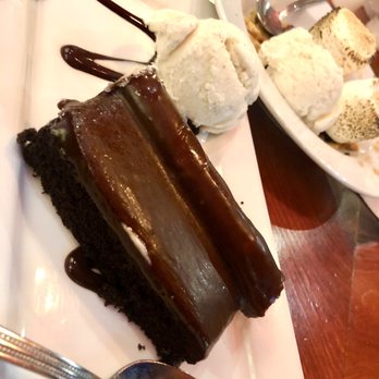 Ford's Garage Dearborn - SANDERS CHOCOLATE BUMPY CAKE - Burgers Near Me - Dearborn, Michigan