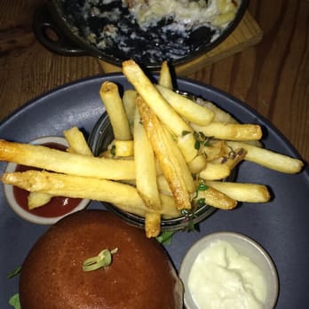 Finch & Fork - Lamb burger - New American Near Me - Santa Barbara, California