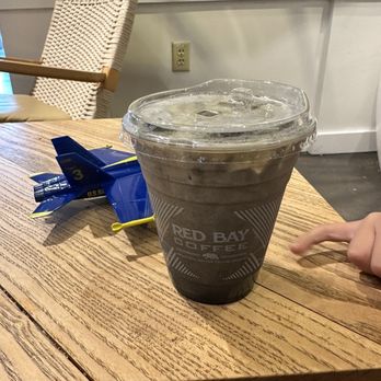 Red Bay Coffee - Charcoal Latte. Maybe I should try hot next time so my coffee doesn't seem melted down. - Coffee & Tea Near Me - San Francisco, California Red Bay Coffee - Charcoal Latte. Maybe I should try hot next time so my coffee doesn't seem melted down. - Coffee & Tea Near Me - San Francisco, California