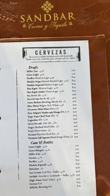 Menu photo 7 Sandbar Cocina y Tequila Santa Barbara, CA