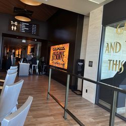 Cinemark Lincoln Square - Signage inside.