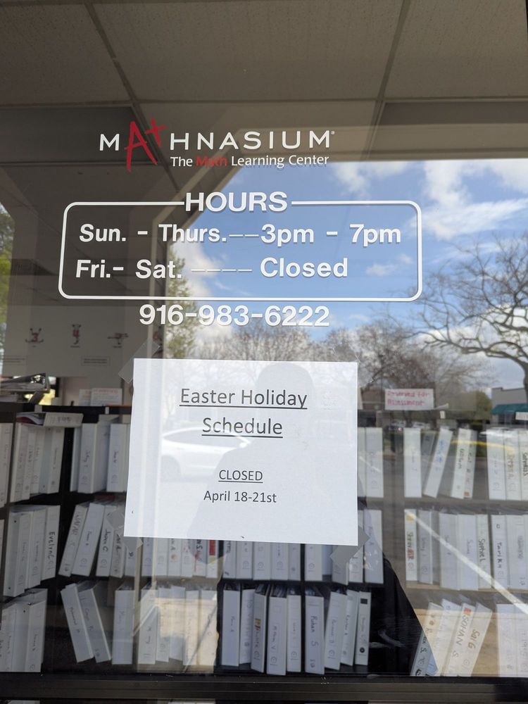 Mathnasium - reading tutor in Folsom, CA