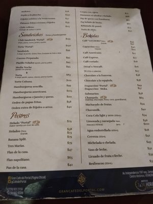 Menu photo 5 Gran Cafe del Portal Veracruz, VER