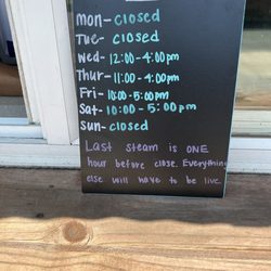 J&M Seafood Shack - Hours as of August 2023