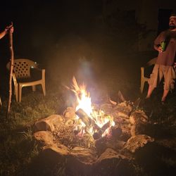 Round Table Lodge - Community fire