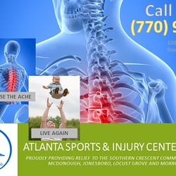 Atlanta Sports & Injury Centers For Rehab - Find RELIEF, Lose the ACHE, Live Again!