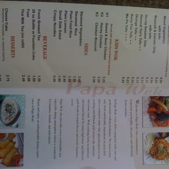 Papa Wok - Asian Fusion Near Me - Muscle Shoals, Alabama