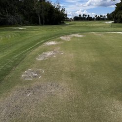 Heritage Harbour Golf Club - Green problem
