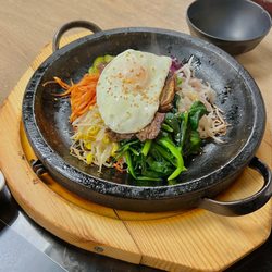 Chosun Ok - Short Rib Bibimbap in a Hot Stone Pot