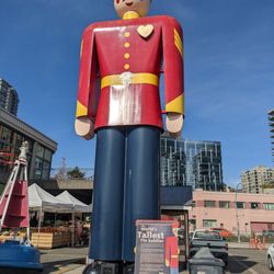 Tin Soldier - World's Tallest Tin Soldier, New Westminster