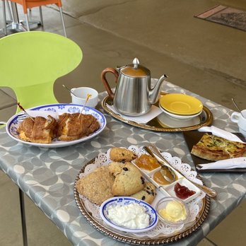 ZenTea - a table with a variety of breakfast foods on it - Coffee & Tea Near Me - Chamblee, Georgia