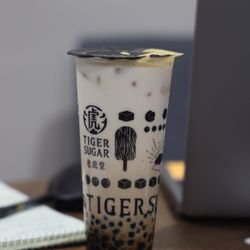 Tiger Sugar - 1. Bs Boba Pearl Milk W. Cream Mousse