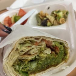 Pita Spot - Thumbs down for the falafel. Not worth the money
