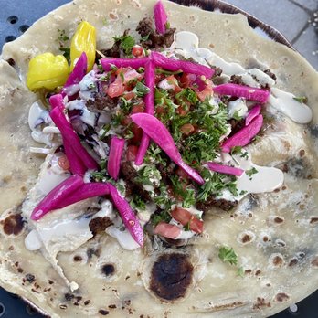 Souk Tabule - Open Face Beef Shawarma Wrap - Middle Eastern Near Me - Toronto, Ontario