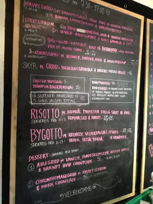 Menu photo 6 Grød Copenhagen, 84