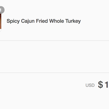 The Cajun Turkey - I paid extra for UPS 2nd Day Air shipping and they shipped it UPS Ground. - Cajun/Creole Near Me - Lewisville, Texas The Cajun Turkey - I paid extra for UPS 2nd Day Air shipping and they shipped it UPS Ground. - Cajun/Creole Near Me - Lewisville, Texas
