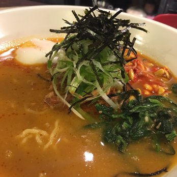 mokbar - Mokbar classic Pork Ramen with egg and spicy sauce - Korean Near Me - New York, New York mokbar - Mokbar classic Pork Ramen with egg and spicy sauce - Korean Near Me - New York, New York