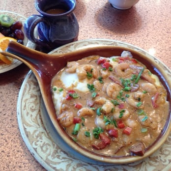 Another Broken Egg Cafe - Shrimp and Grits - Breakfast & Brunch Near Me - Morrisville, North Carolina