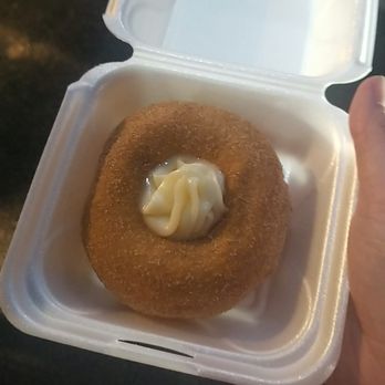 Tasty Takeover - Cinnamon Roll Donut from the Little Blue Donut Truck - Food Trucks Near Me - Orlando, Florida