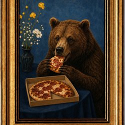 Tahoe’s Pizza - The California Grizzly (our official Mascot)