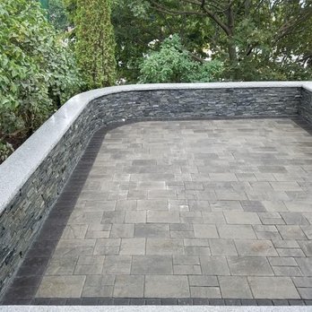 Newrange Masonry & Construction - New paving patio installed - Masonry/Concrete Near Me