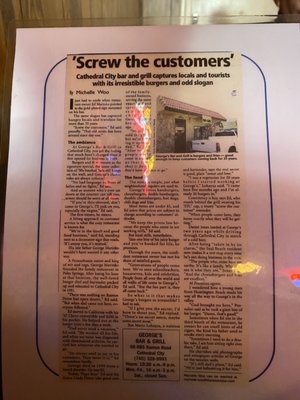 Photo of George's Bar & Grill - Cathedral City, CA, US.