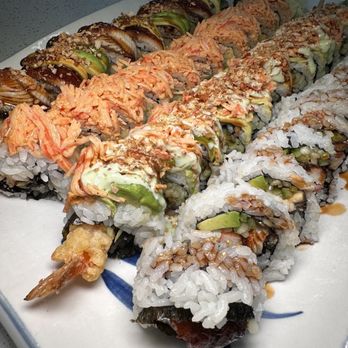 Sushi Nabi - Specialty Rolls- Dragon Roll, Teaneck Roll, Crabmeat Salad Roll, Grand Canyon Roll - Sushi Bars Near Me - Teaneck, New Jersey