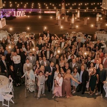 Cal Aero Events - Catwalk was also used for our photographer to go up and do a group photo during our reception. - Venues & Event Spaces Near Me - Chino, California