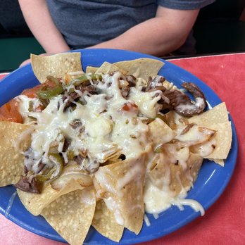 La Hacienda - Today's special fajita nachos $8.49 - Mexican Near Me - Joplin, Missouri