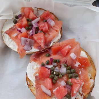 Bud’s On The Hudson - I love that it's served open faced. The toppings were super fresh. Lox Bagel (*GF) - Coffee & Tea Near Me - Green Island, New York Bud’s On The Hudson - I love that it's served open faced. The toppings were super fresh. Lox Bagel (*GF) - Coffee & Tea Near Me - Green Island, New York