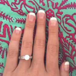American Nails - French gelish!