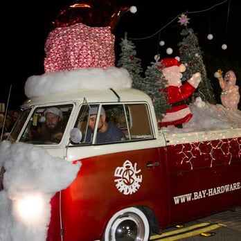 Bay Hardware - Bay Hardware's delivery truck - Christmas parade 2014. - Hardware Stores Near Me - Seal Beach, California Bay Hardware - Bay Hardware's delivery truck - Christmas parade 2014. - Hardware Stores Near Me - Seal Beach, California