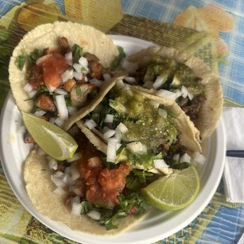 Pinches Tacos - 2 Adobada Tacos and 2 Asada Tacos - Mexican Near Me - Los Angeles, California Pinches Tacos - 2 Adobada Tacos and 2 Asada Tacos - Mexican Near Me - Los Angeles, California