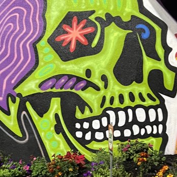 Kalaveras - The fun "day of the dead" neon artwork is crazzzzzzy! - Breakfast & Brunch Near Me - Newport Beach, California Kalaveras - The fun "day of the dead" neon artwork is crazzzzzzy! - Breakfast & Brunch Near Me - Newport Beach, California
