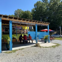 Taqueria Mexico - Outside tables
