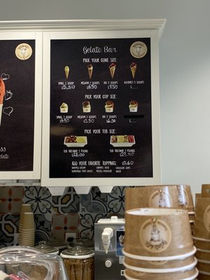 Menu photo 5 Gelato & Co Naples, FL