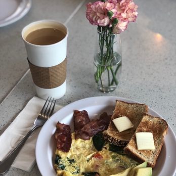 Main St Cafe - Omelette, bacon, toast & real butter. Decaf Americano - Cafes Near Me - Battle Ground, Washington Main St Cafe - Omelette, bacon, toast & real butter. Decaf Americano - Cafes Near Me - Battle Ground, Washington