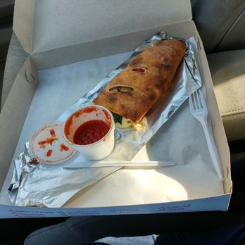 Tabor Pizzeria - Half of a Tuscan stromboli - enough half of one is huge! - Pizza Near Me - Morris Plains, New Jersey