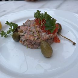 Salmon tartar Salmon tartar