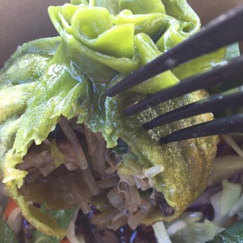 Workaholic - You're beautiful inside and out--Mushroom Mandu - Korean Near Me - Pasadena, California