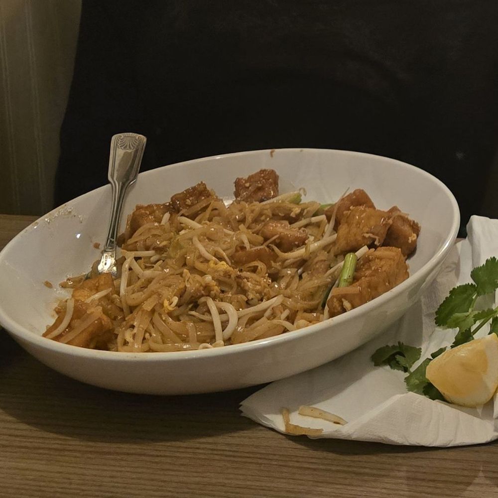 Pad Thai and miso Pad Thai and miso