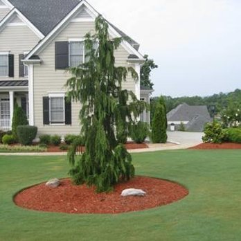 American Landscaping Crew - the front yard of a home - Landscape Architects or Designers Near Me - Alpharetta, Georgia American Landscaping Crew - the front yard of a home - Landscape Architects or Designers Near Me - Alpharetta, Georgia