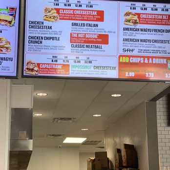 Capriotti's Sandwich Shop - Menu 9-4-25 - Sandwiches Near Me - Abilene, Texas