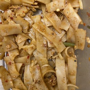 Photo of Thai Island - San Diego, CA, United States. Fettuccine noodles NOT wide egg noodles